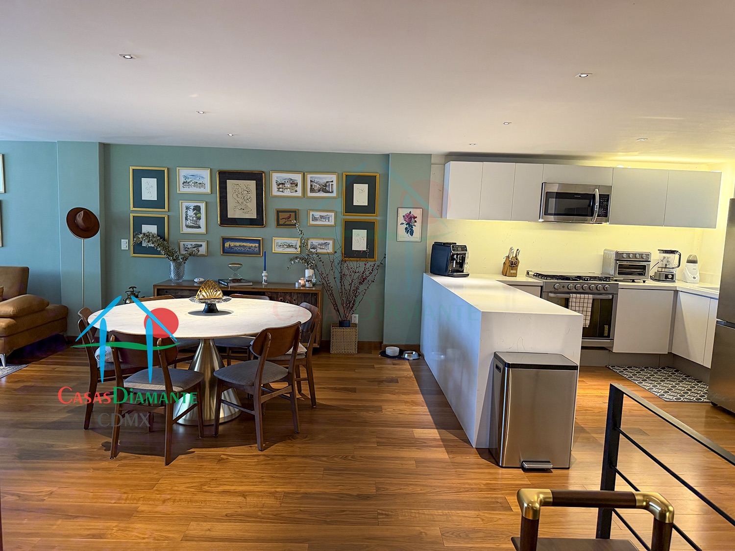 Roma Norte Departamento Orquídea - Estancia 1 Roma Norte Departamento Orquídea - Estancia 1